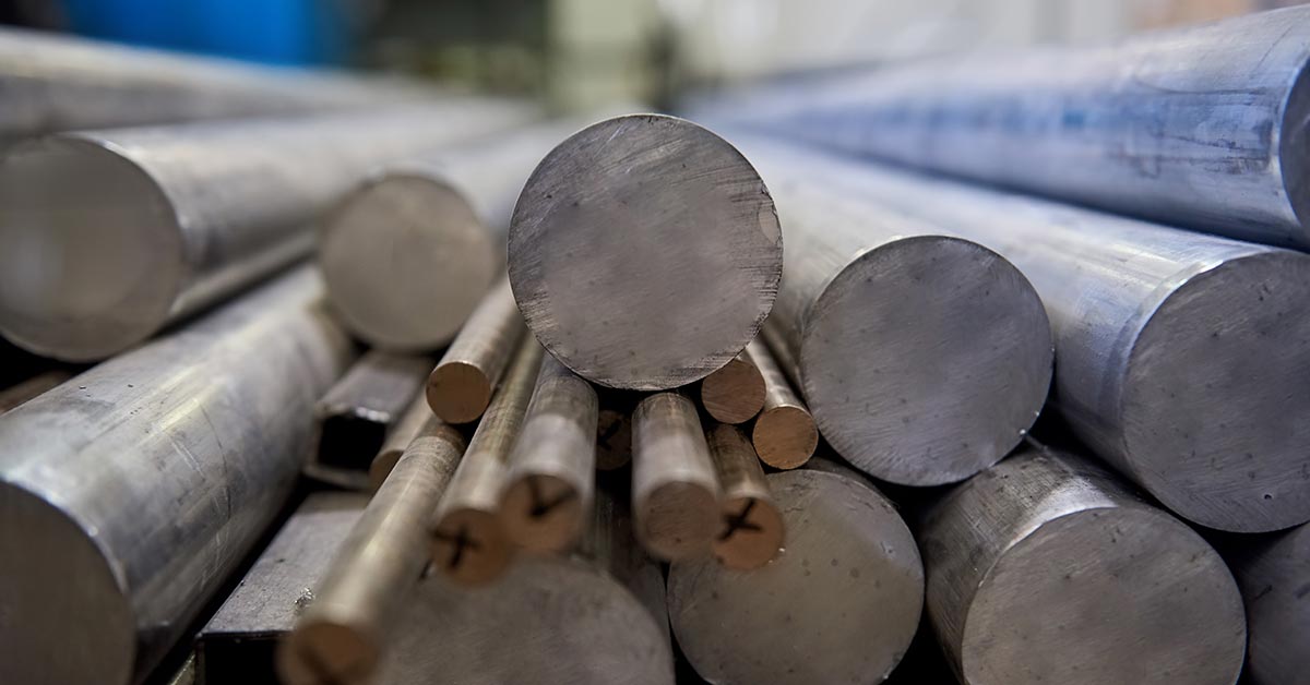 Aluminio anodizado con diferentes acabados superficiales